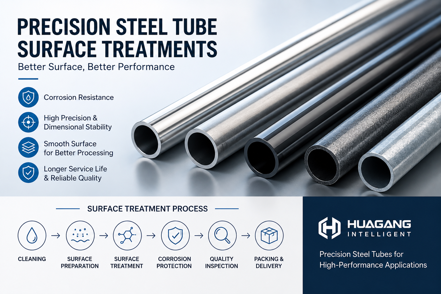 Subtilitas Steel Tube Superficies treatments: A Guide pro OEM emptores